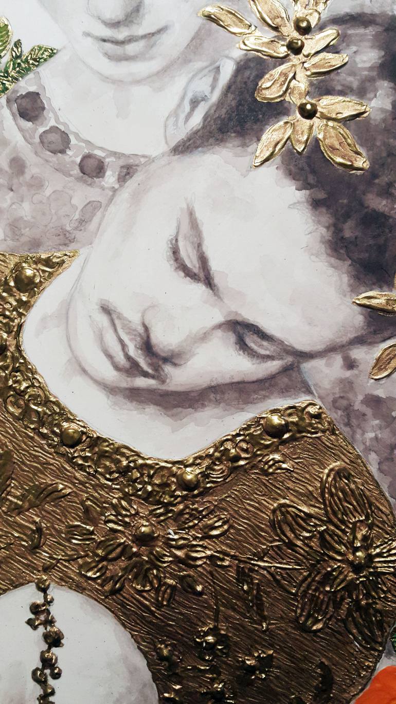 Original Figurative People Painting by B A H M A N