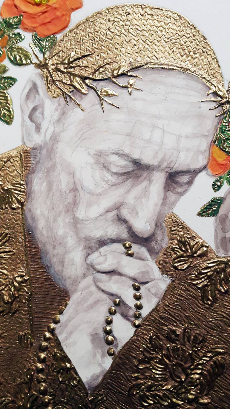 Original Figurative People Painting by B A H M A N