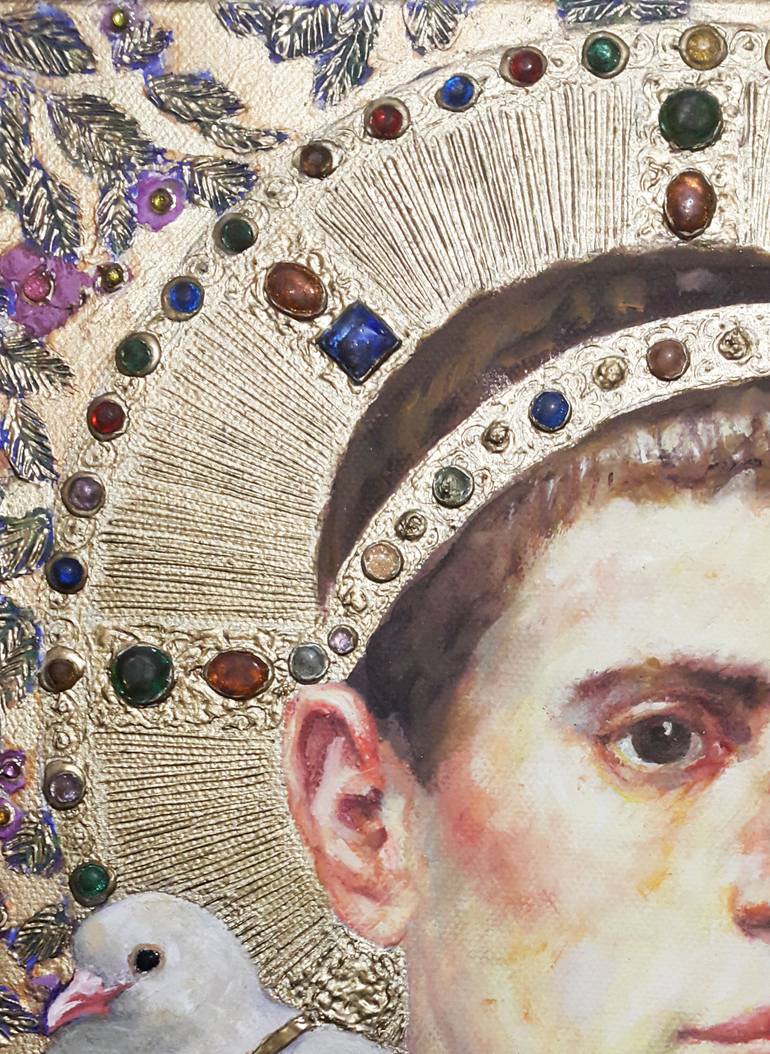 Original Figurative People Painting by B A H M A N