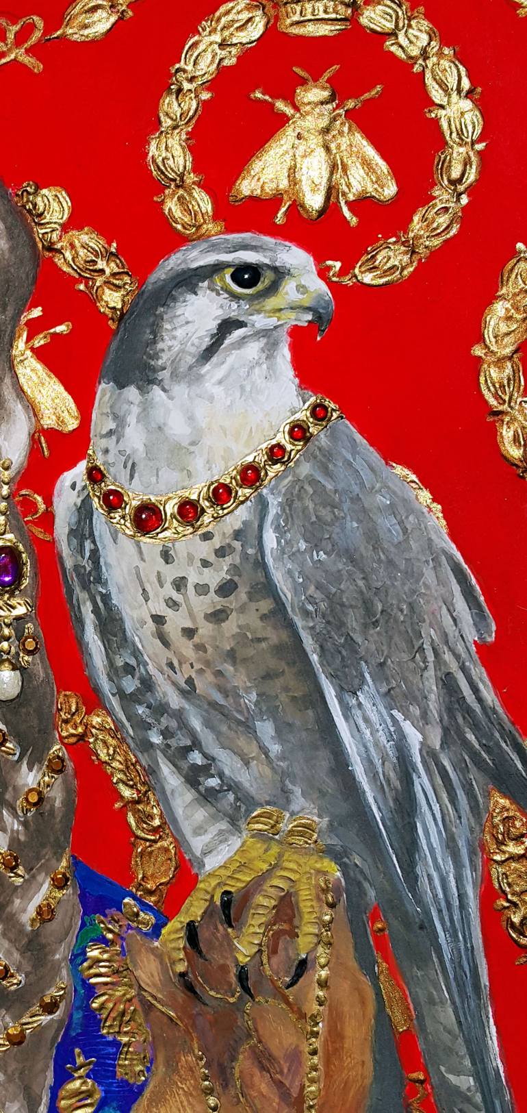 Original Figurative People Painting by B A H M A N