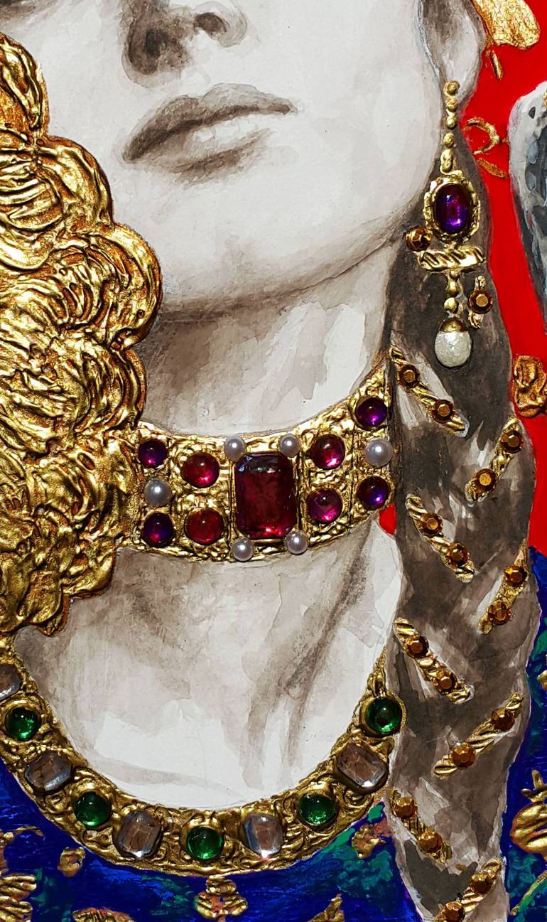 Original Figurative People Painting by B A H M A N