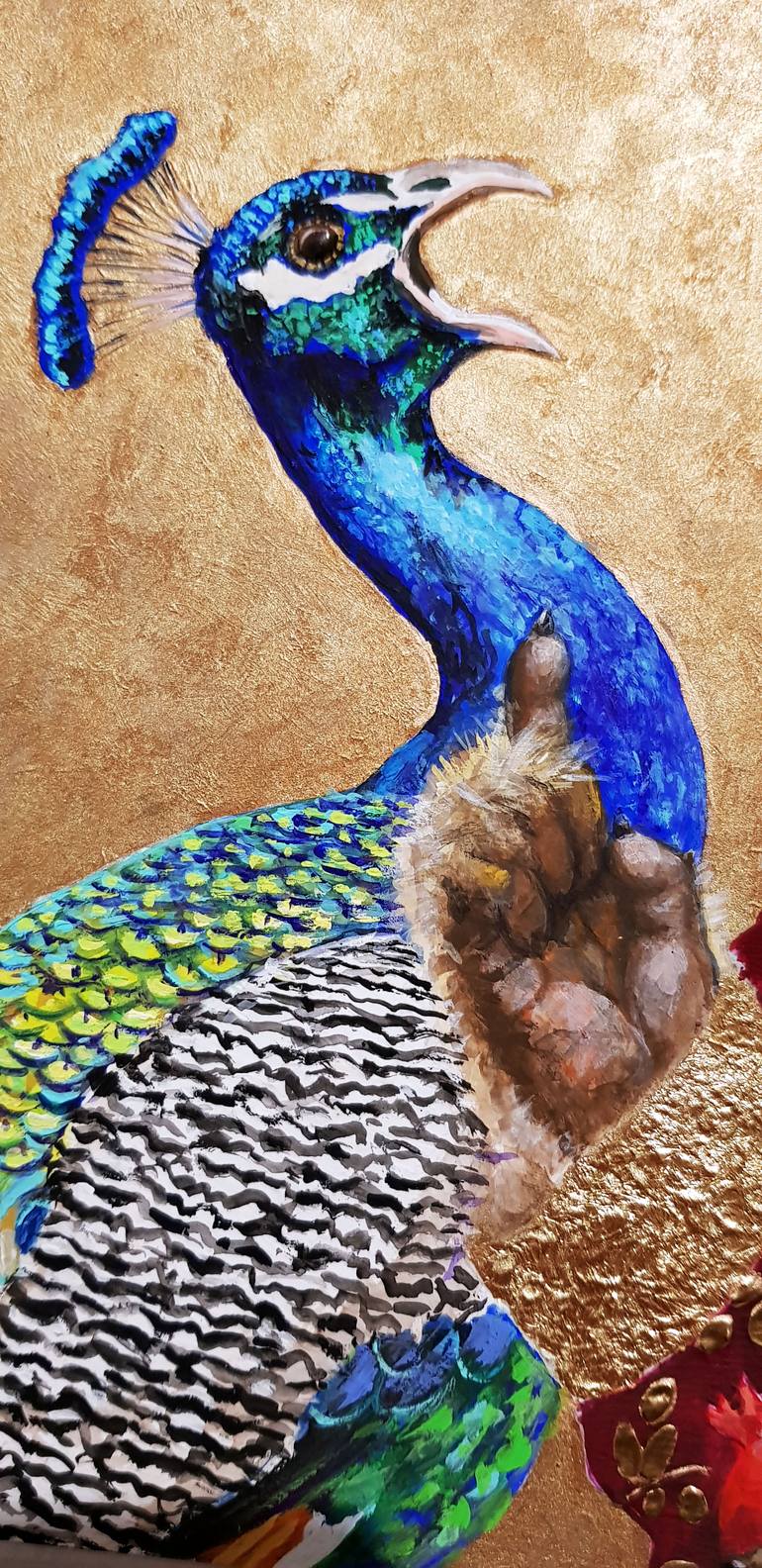 Original Figurative Animal Painting by B A H M A N
