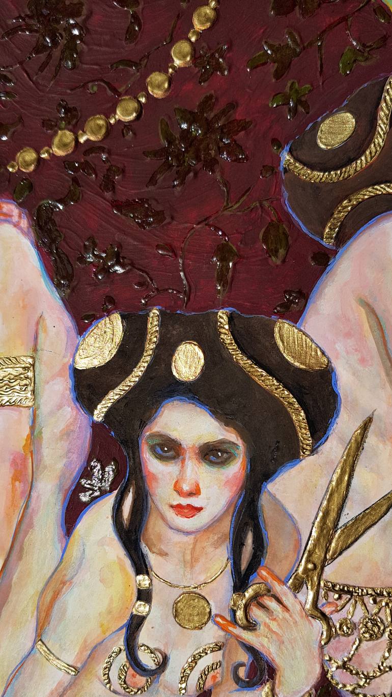 Original Figurative People Painting by B A H M A N