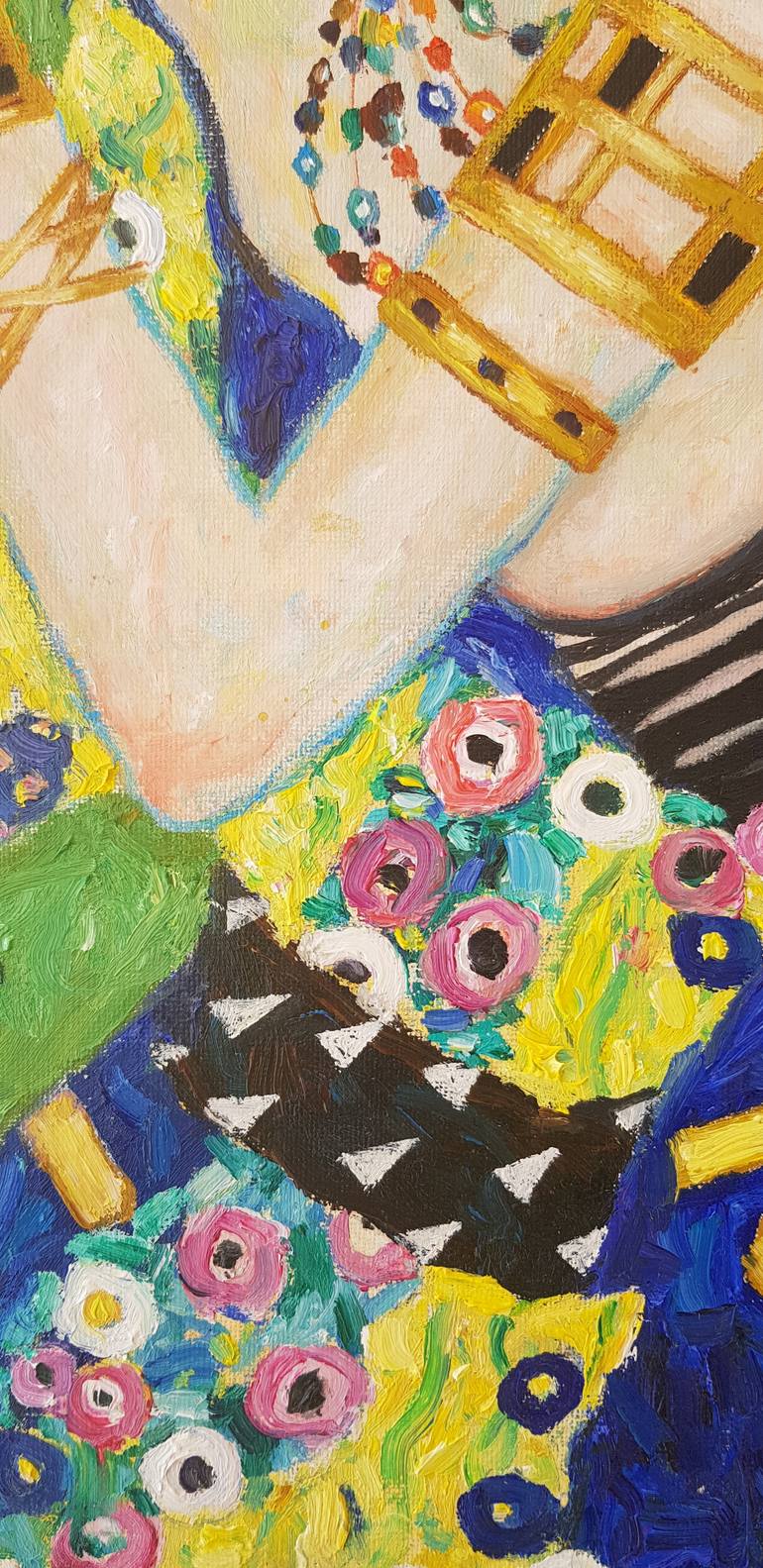 Original Figurative People Painting by B A H M A N