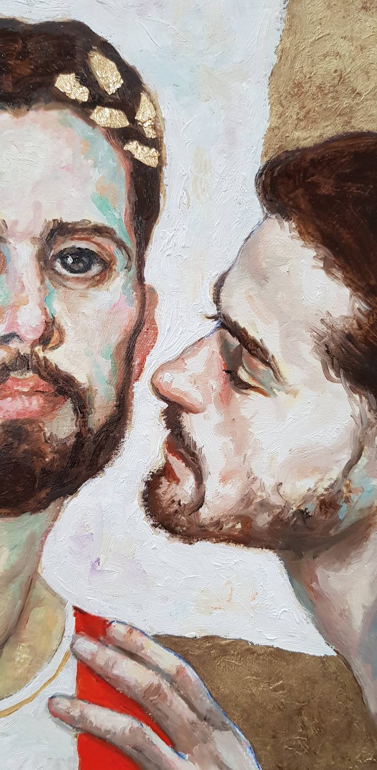 Original Figurative People Painting by B A H M A N