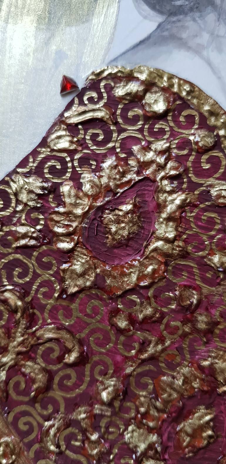 Original Figurative People Painting by B A H M A N