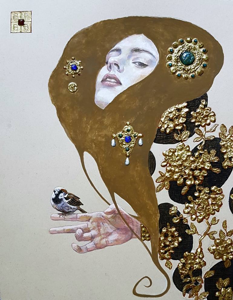 Print of Fine Art People Paintings by B A H M A N