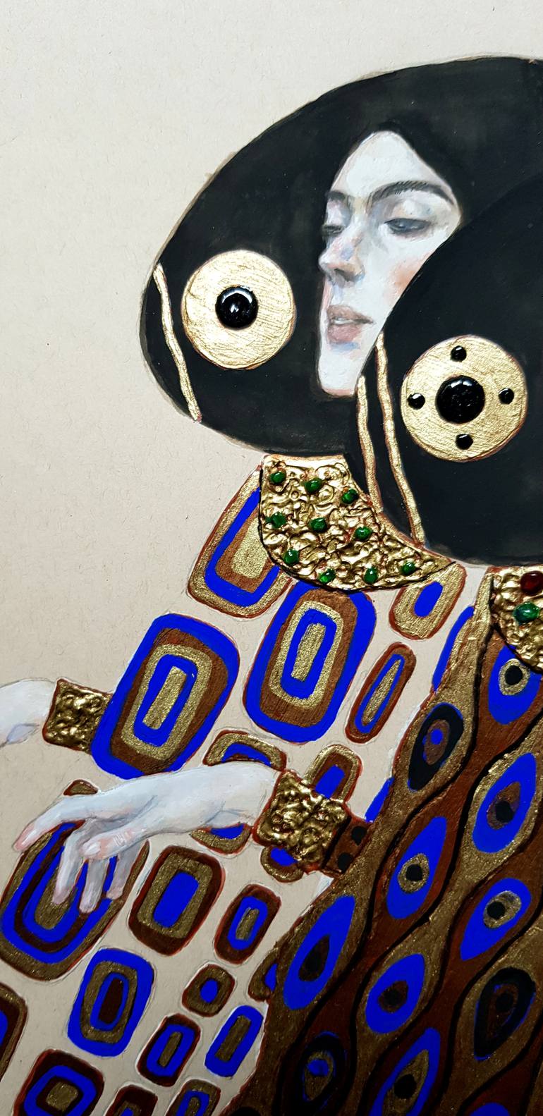 Original Figurative People Painting by B A H M A N