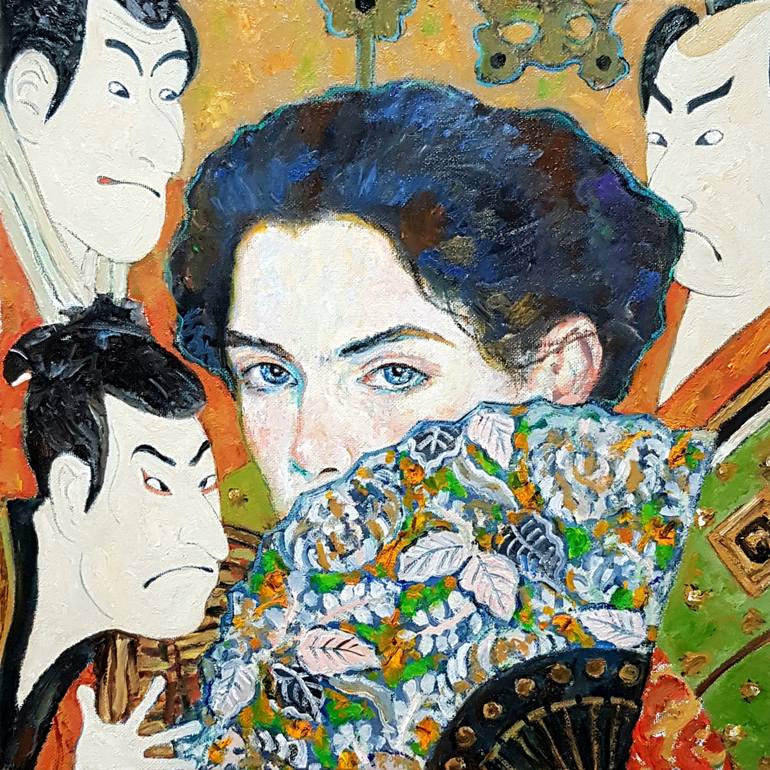 Print of Fine Art People Paintings by B A H M A N