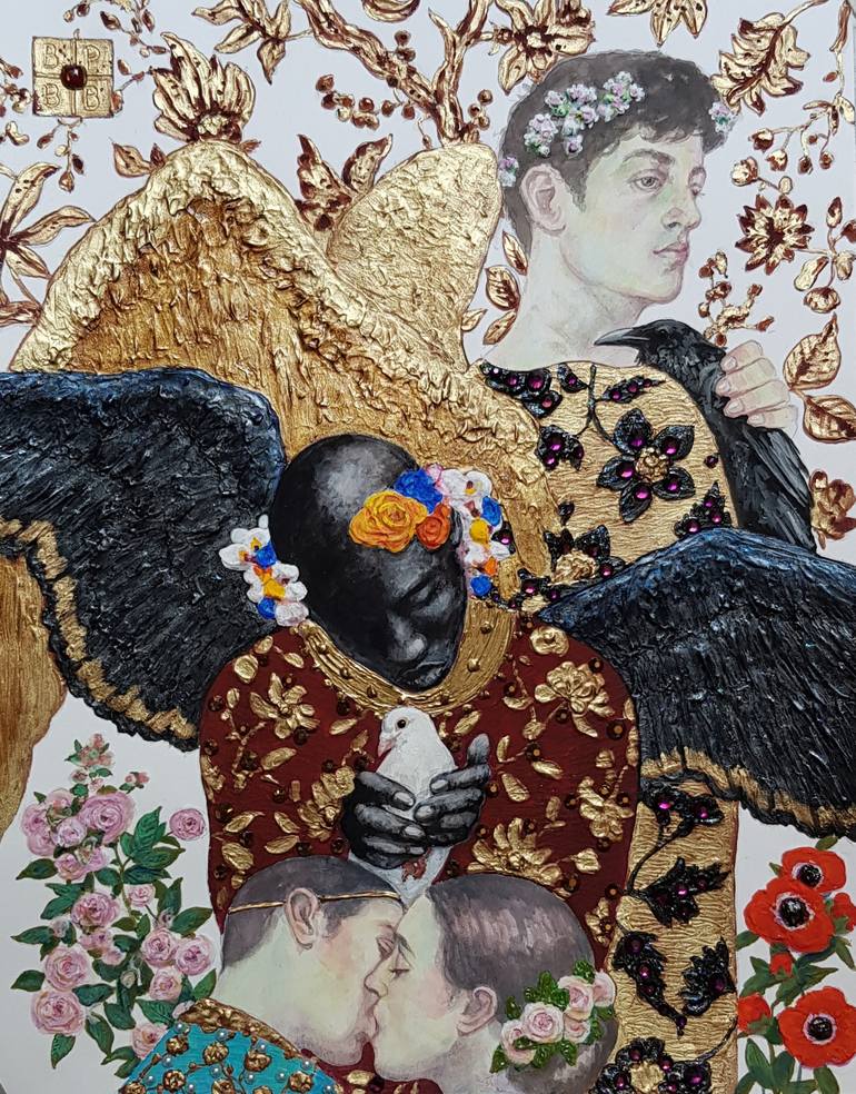 Print of Fine Art People Paintings by B A H M A N
