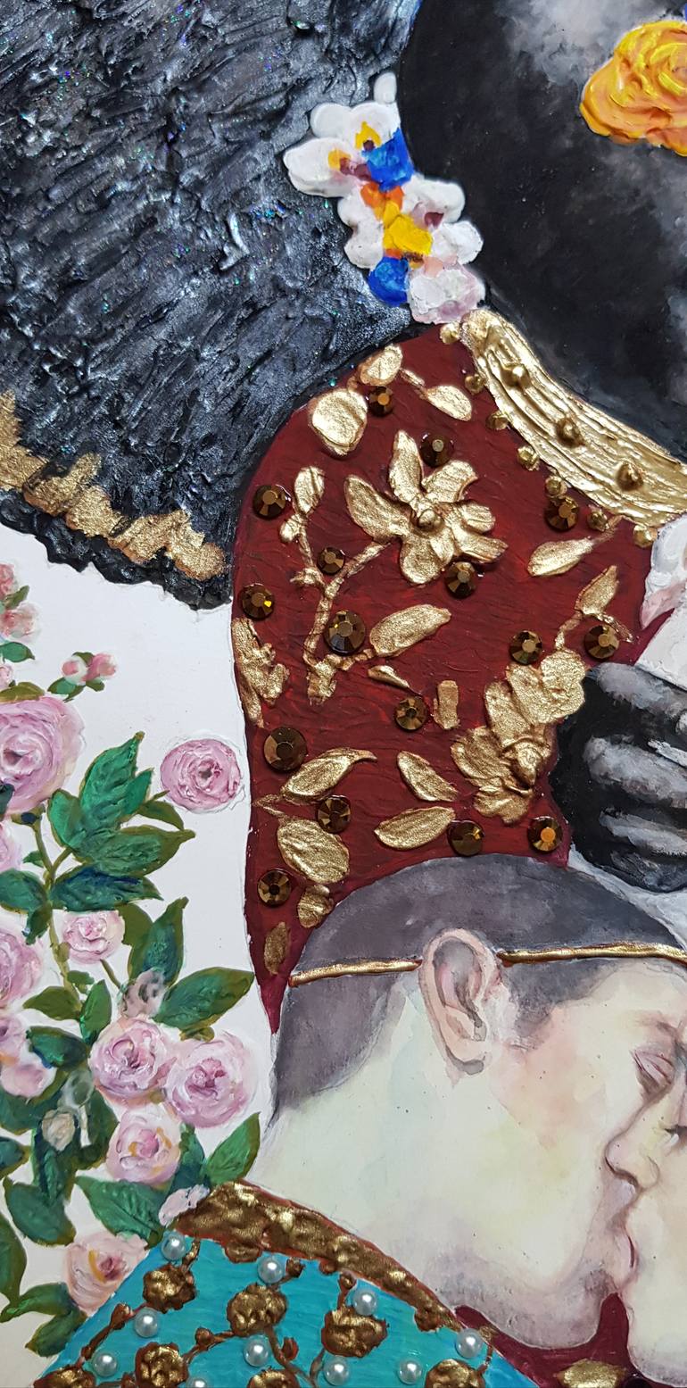 Original Figurative People Painting by B A H M A N