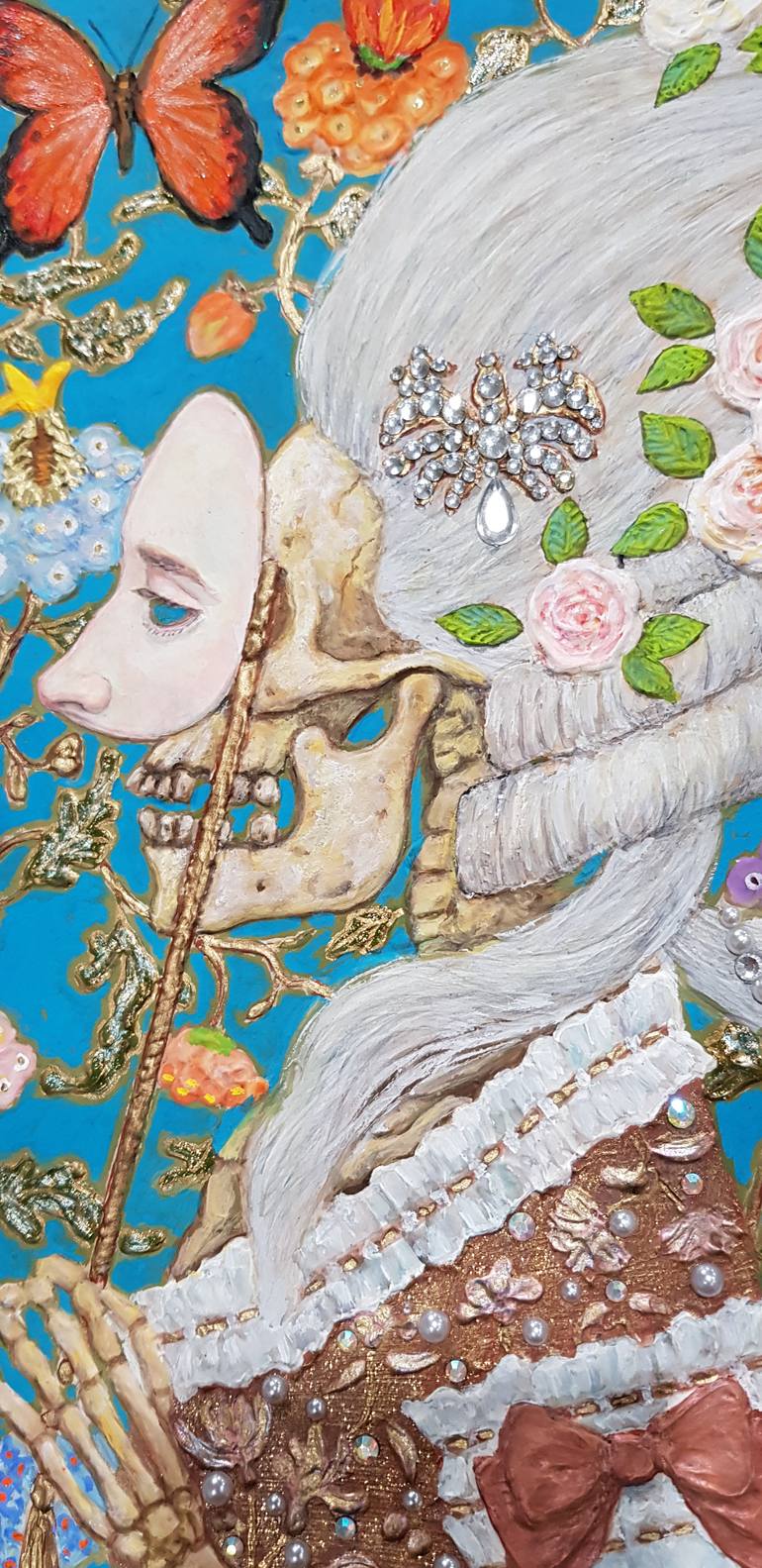 Original Figurative People Painting by B A H M A N