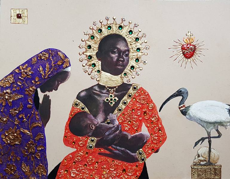 Print of Fine Art People Paintings by B A H M A N
