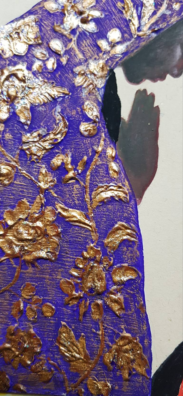 Original Figurative People Painting by B A H M A N