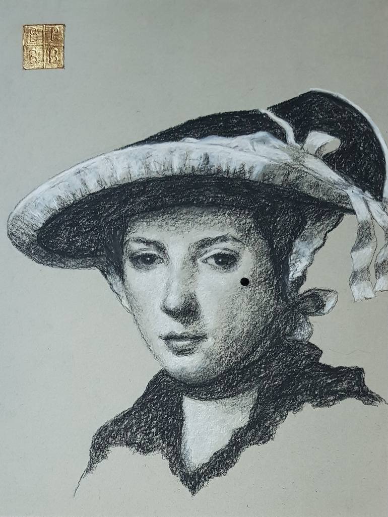 Print of Fine Art Portrait Drawings by B A H M A N