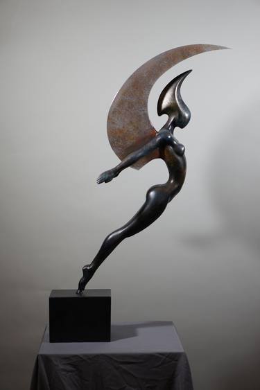 Original Figurative Fantasy Sculpture by Evgeni Vodenitcharov