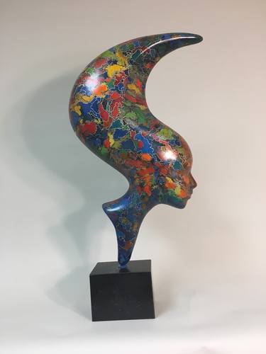 Original Abstract Expressionism Abstract Sculpture by Evgeni Vodenitcharov