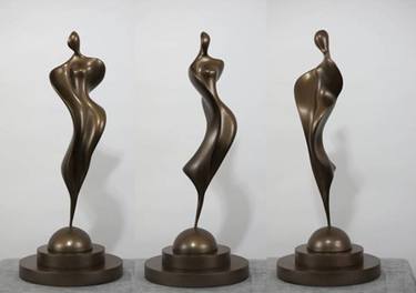 Original Abstract Sculpture by Evgeni Vodenitcharov