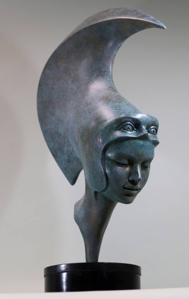 Original Figurative Abstract Sculpture by Evgeni Vodenitcharov