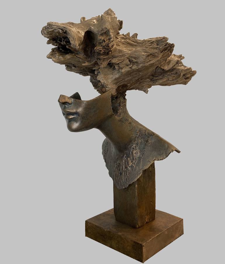 Original Figurative Abstract Sculpture by Evgeni Vodenitcharov