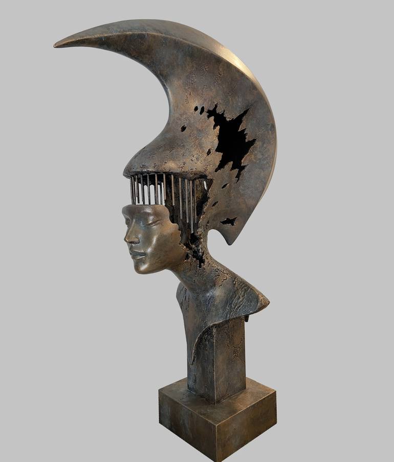 Original Figurative Abstract Sculpture by Evgeni Vodenitcharov