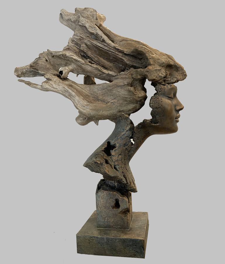 Original Conceptual Abstract Sculpture by Evgeni Vodenitcharov