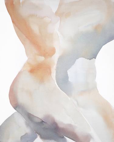 Print of Modern Erotic Paintings by Maria Iciak