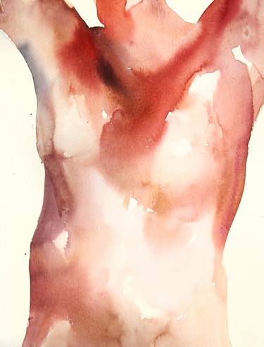 Original Expressionism Nude Paintings by Maria Iciak