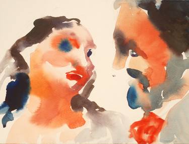 Print of Love Paintings by Maria Iciak