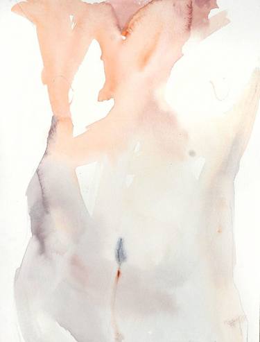 Original Abstract Nude Paintings by Maria Iciak
