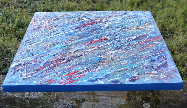 Original Abstract Expressionism Abstract Painting by Rachel Mccullock