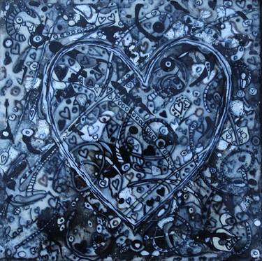 Original Abstract Love Paintings by Rachel McCullock