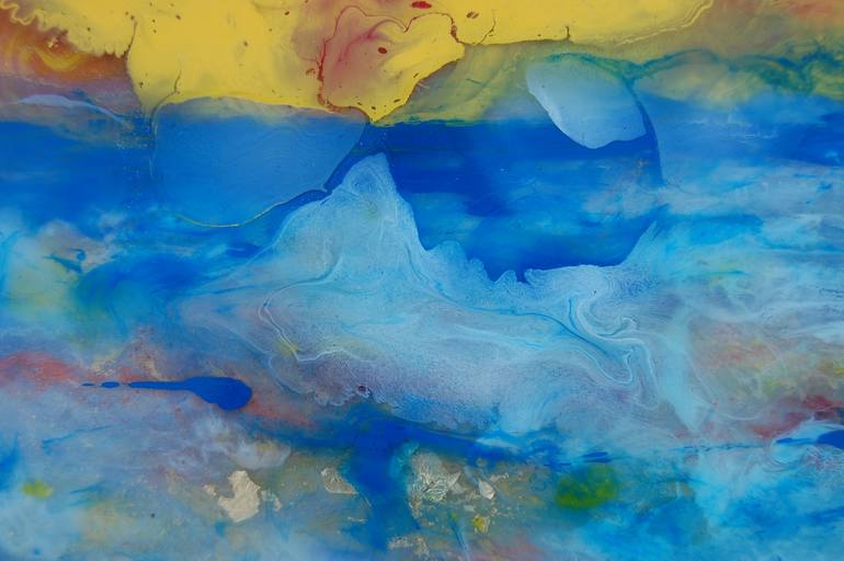 Original Abstract Seascape Painting by Rachel McCullock