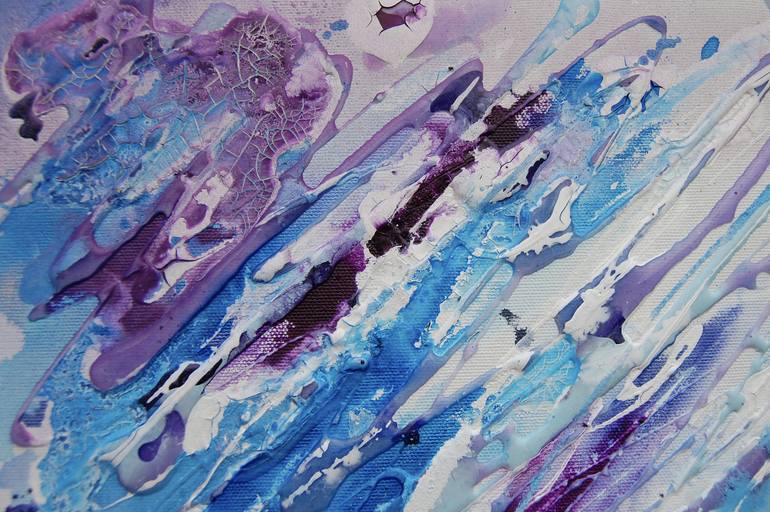 Original Abstract Expressionism Abstract Painting by Rachel McCullock