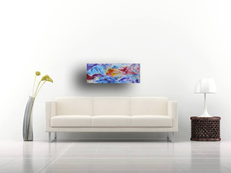 Original Abstract Expressionism Abstract Painting by Rachel McCullock