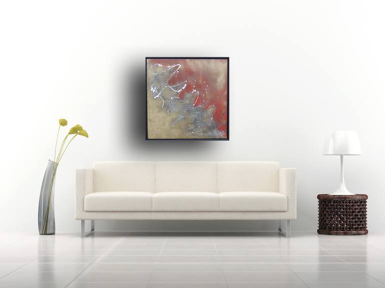 Original Abstract Expressionism Abstract Painting by Rachel McCullock
