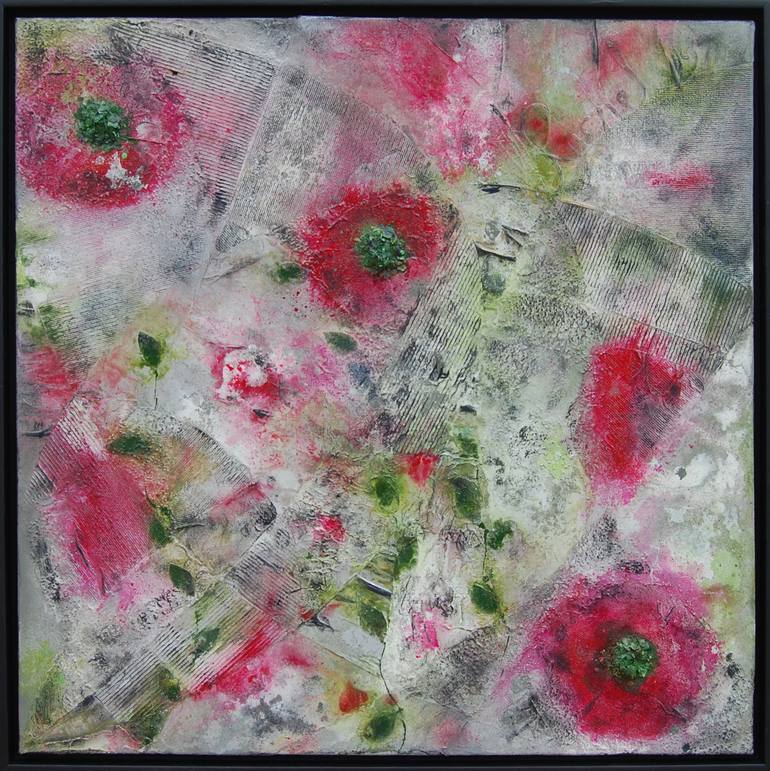 Original Abstract Expressionism Abstract Painting by Rachel McCullock