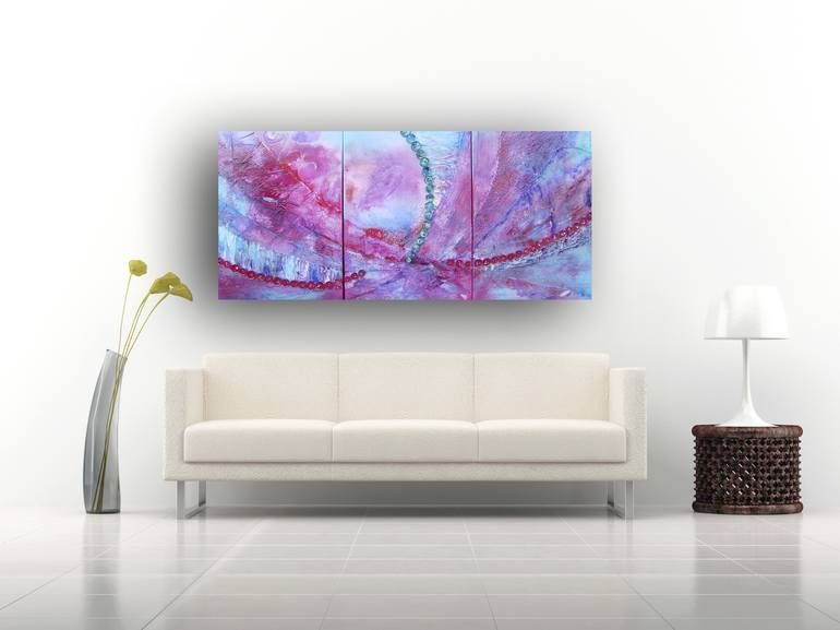 Original Abstract Expressionism Abstract Painting by Rachel McCullock