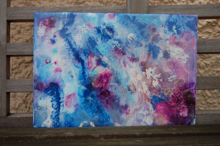 Original Abstract Expressionism Abstract Painting by Rachel McCullock