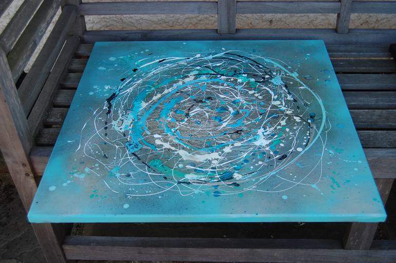 Original Abstract Expressionism Abstract Painting by Rachel Mccullock