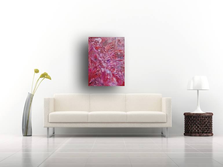 Original Abstract Expressionism Abstract Painting by Rachel McCullock