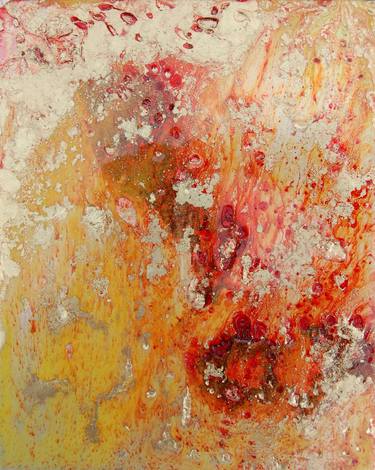 Original Abstract Expressionism Abstract Paintings by Rachel McCullock