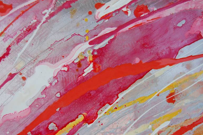 Original Abstract Expressionism Abstract Painting by Rachel McCullock