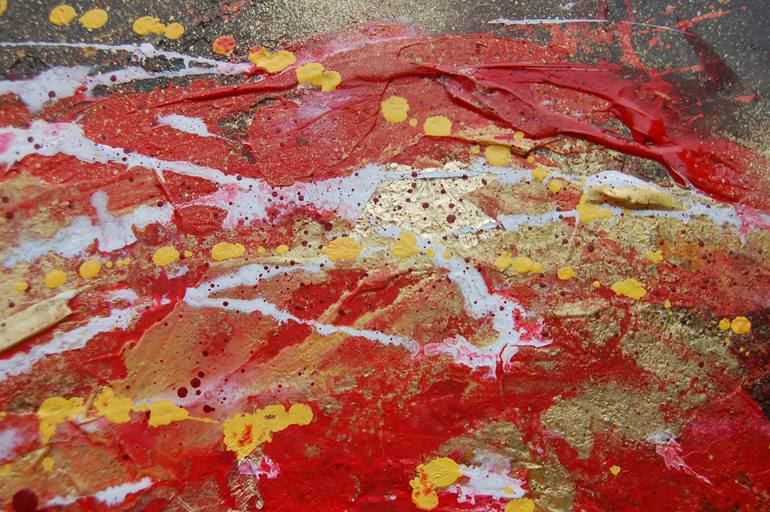 Original Abstract Painting by Rachel Mccullock