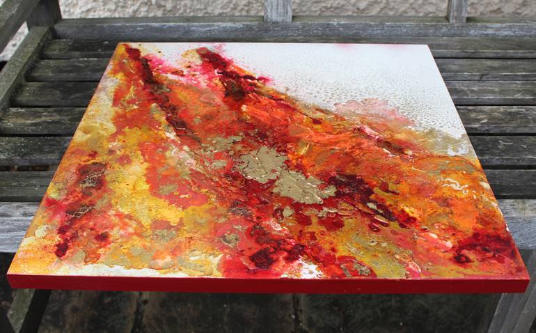 Original Abstract Expressionism Abstract Painting by Rachel Mccullock