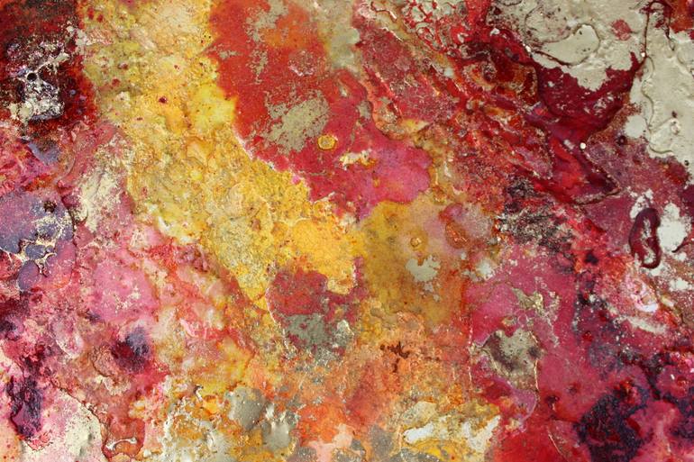 Original Abstract Expressionism Abstract Painting by Rachel Mccullock
