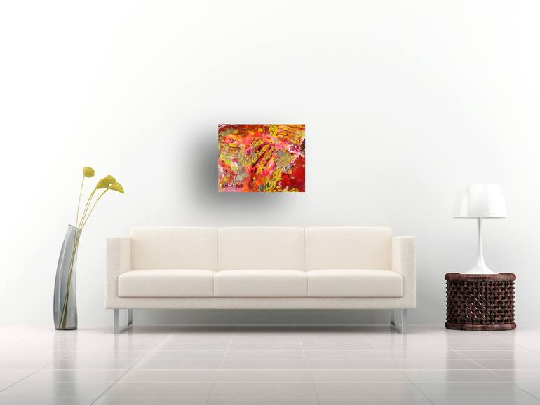 Original Abstract Painting by Rachel Mccullock