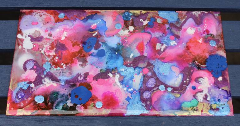 Original Abstract Expressionism Abstract Painting by Rachel McCullock