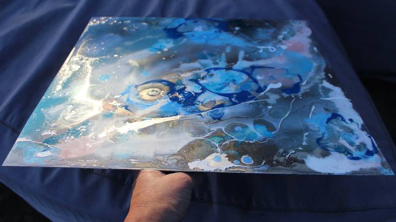 Original Abstract Expressionism Abstract Painting by Rachel Mccullock