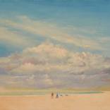 Seascape with couple by Pauline Black